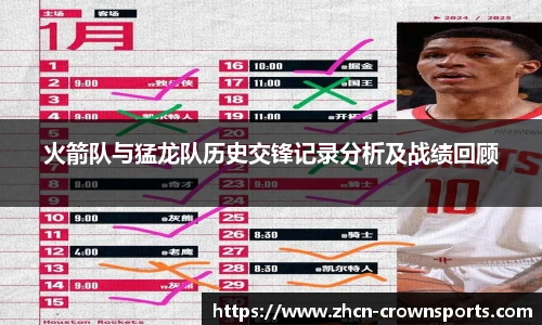 火箭队与猛龙队历史交锋记录分析及战绩回顾